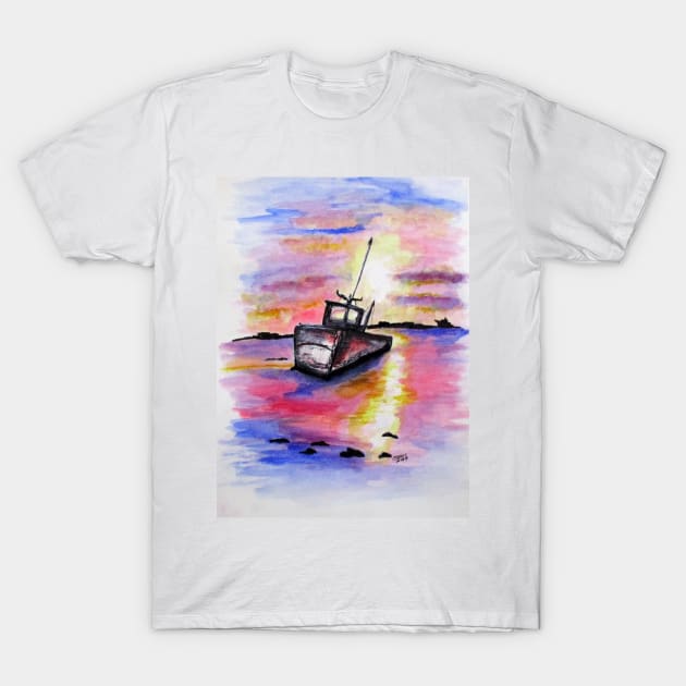 Sunset Rest T-Shirt by cjkell